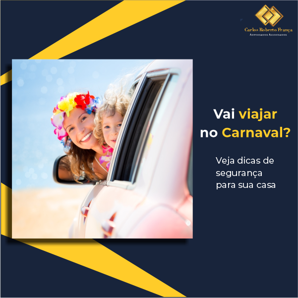 Viagem com segurança no carnaval